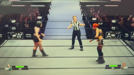 Breta vs Ruby Soho Title Match