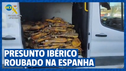 Presuntos Ibéricos roubados na espanha