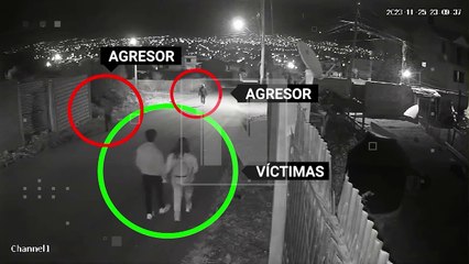 "Intentaron defenderse": Cámaras captaron el atraco a una pareja en Sacaba