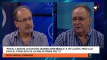 Por el lado de la emisión vendría un freno a la inflación, pero allí viene el problema de la inflación de costo
