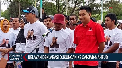Nelayan di Banyuwangi Deklarasi Dukungan ke Ganjar-Mahfud
