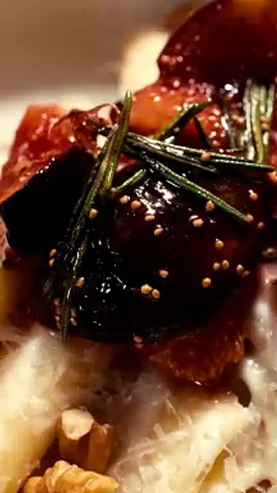 Fan de SUCRÉ-SALÉ ?? Pâtes au chèvre et figues
