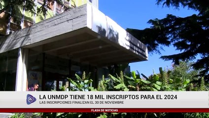 LA UNMDP TIENE 18 MIL INSCRIPTOS PARA EL 2024