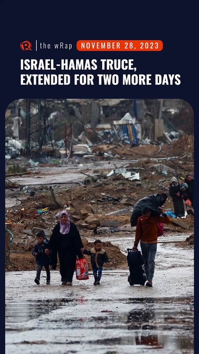 Deal reached to extend Gaza truce by 2 days, Qatar and Hamas say ...