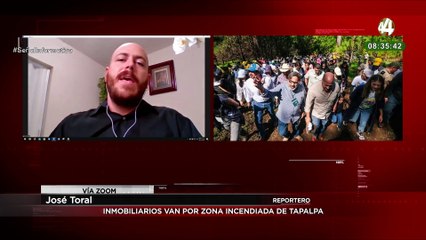 José Toral habla de: tras incendios en el bosque de Tapalpa ya busca ser urbanizado por empresarios