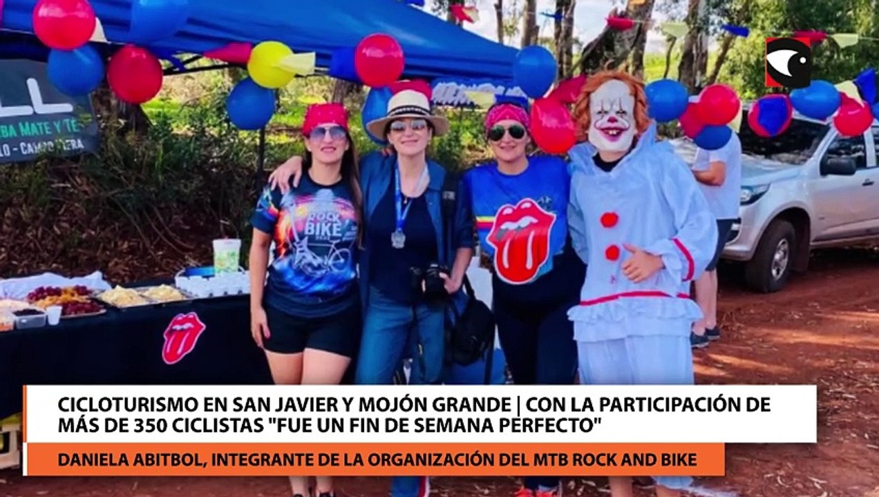 Cicloturismo en San Javier y Mojón Grande | Con la participación de más de 350 ciclistas "fue un fin de semana perfecto", dijo una de las organizadoras