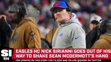 Eagles HC Nick Sirianni Makes Classy Move After Win Over Bills