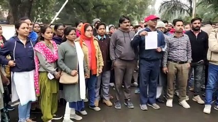 video story- पटवारी हत्याकांड: एसडीएम, तहसीलदार पर कार्रवाई व रेत माफिया की संपत्ति नष्ट किए जाने की मांग