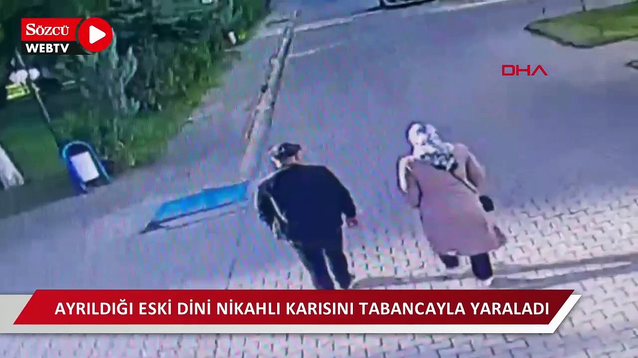 Ayrıldığı eski dini nikahlı karısını tabancayla yaraladı