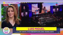 Luis Miguel CANCELA concierto en León por INCUMPLIMIENTO de contrato del recinto y seguridad privada