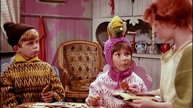 Astrid Lindgrens julkalender - Lucka 09 Pippi åker skridskor