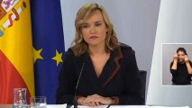 Pilar Alegría habla de las palabras de Tellado