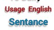 Daily usage English sentance BSC MEDICAL EDUCATION