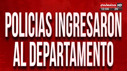 Así detuvieron al hombre atrincherado