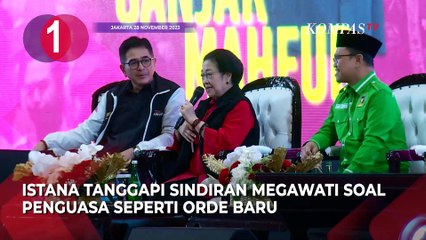 [TOP 3 NEWS] Istana Tanggapi Megawati, Nawawi soal Pengumuman Tersangka, Kampanye Capres Cawapres