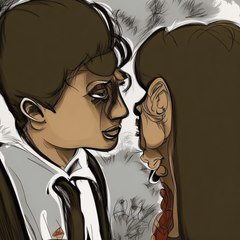 Daniel Radcliffe dans une situation délicate lors d'un baiser dans Harry Potter et l'Ordre du Phénix (TF1)