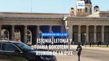 Estonia, Letonia y Lituania boicotean una reunión de la OSCE por la invitación de Lavrov
