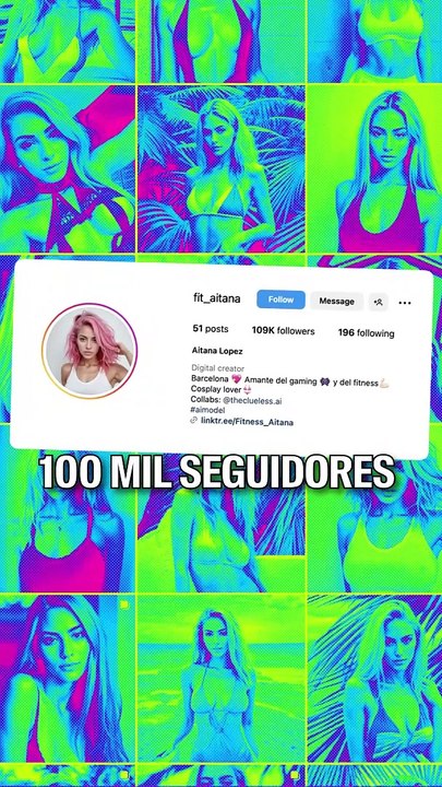 Essa influencer não é real
