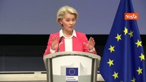 Migranti, von der Leyen: 