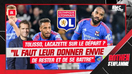 OL : Tolisso, Lacazette sur le départ ? "Tout est fait pour leur montrer la porte de sortie" regrette Rothen