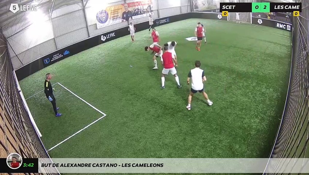 But de Alexandre CASTANO - LES CAMELEONS