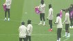 PSG training ahead of UCL game against Newcastle