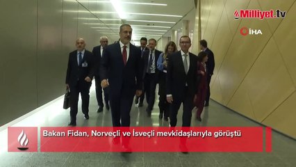 Bakan Fidan, Norveçli ve İsveçli mevkidaşlarıyla görüştü