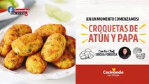 Cómo hacer crujientes CROQUETAS DE ATÚN con la chef Ericka Fonseca | Clases de Cocina Vital