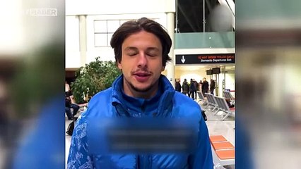Trabzonsporlu futbolcuların bıraktığı not kafeterya işletmecisini duygulandırdı