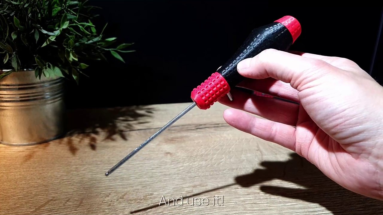  3D Printed Tools - Universal Allen Key - 3D Printed Screwdriver - 3D Printed Hacks