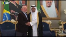 Il presidente brasiliano Luiz Inàcio Lula da Silva in visita in Arabia Saudita