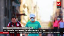 Economía informal en México crece 3.1% en segundo trimestre: Inegi