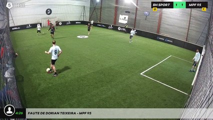 Faute de Dorian TEIXEIRA - MPF 95