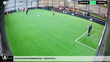 Faute de Dany Benbouriche - Anscotie 94