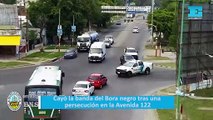 Cayó la banda del Bora negro tras una persecución en la Avenida 122