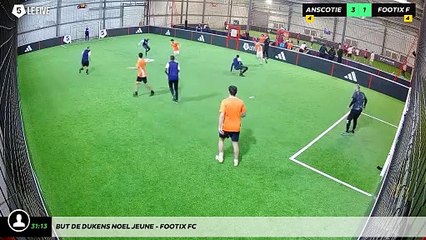 But de Dukens NOEL JEUNE - Footix FC