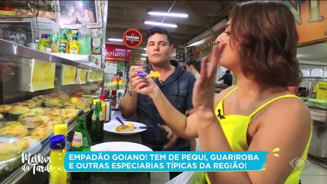Catia Fonseca conhece as delícias típicas de Goiânia | Melhor da Tarde