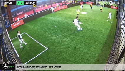 But de Alexandre Villeger - BDG UNITED