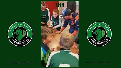 U11 & U13 : Célébrations du 25/11/2023