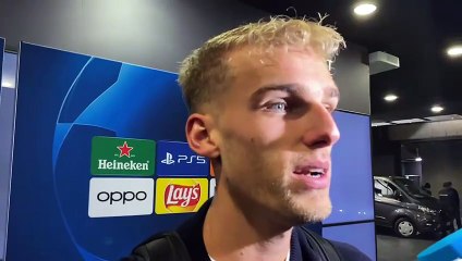 Lazio - Celtic 2-0, le parole di Isaksen in zona mista