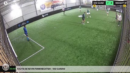 Faute de KEVIN FONKNECHTEN - 100 CARDIO