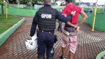 Homem resiste a abordagem do GPOM e acaba preso no Floresta