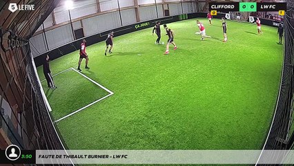 Faute de Thibault BURNIER - LW FC