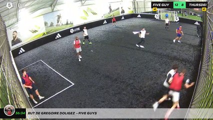But de Gregoire Doligez  - FIVE guys