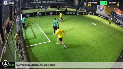 Faute de Faouzi Hallem - DZ United