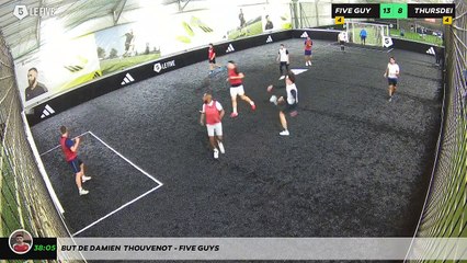 But de Damien  Thouvenot - FIVE guys