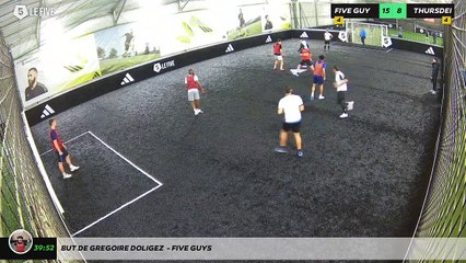 But de Gregoire Doligez  - FIVE guys