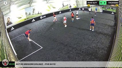 But de Gregoire Doligez  - FIVE guys