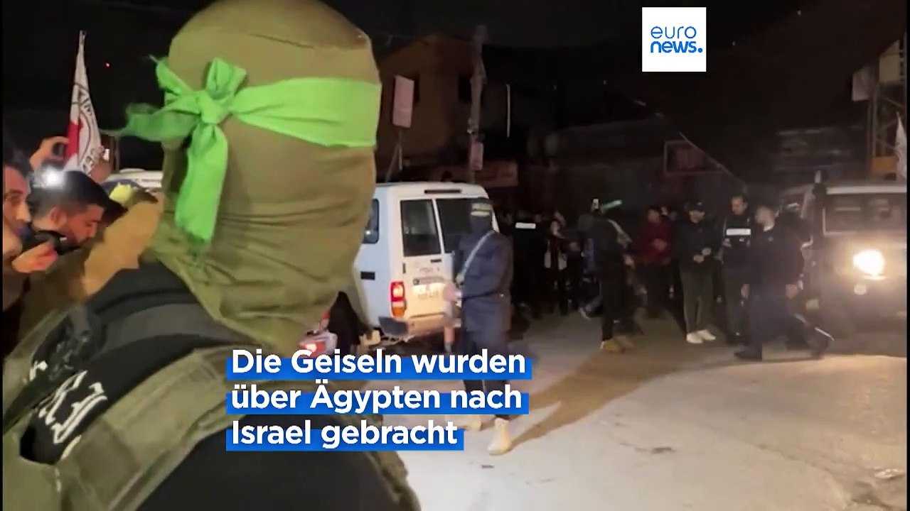 5. Tag der Feuerpause: weitere Gaza-Geiseln zurück in Israel