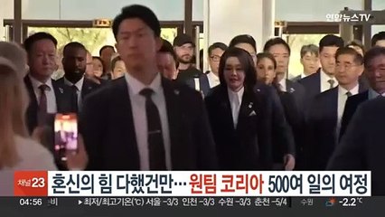 혼신의 힘 다했건만…'원팀 코리아' 500여일의 여정